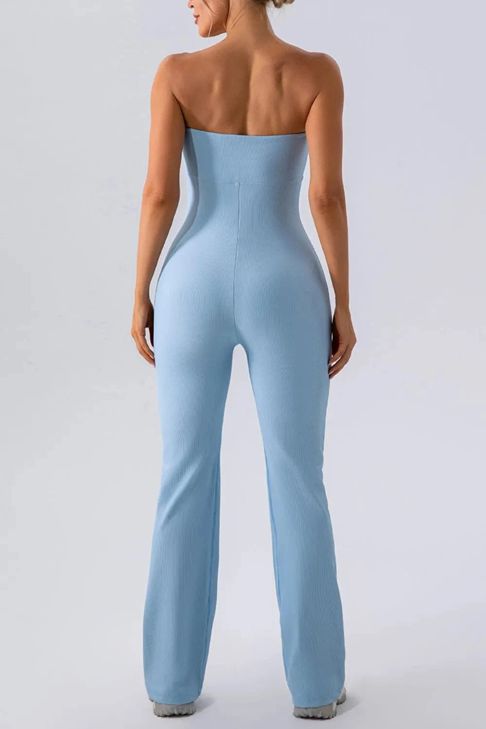 Sleeveless Straight Active Jumpsuit - ShalayeFashion