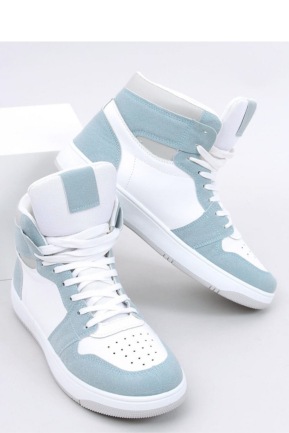 Sneakers Inello Eco Leather Ankle - ShalayeFashion