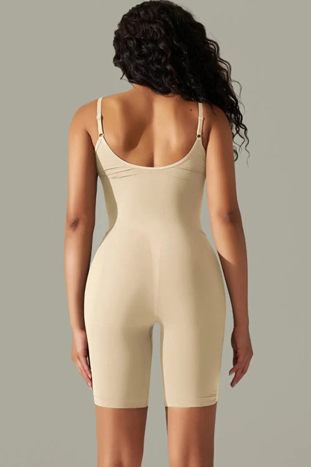 Spaghetti Strap Active Romper - ShalayeFashion