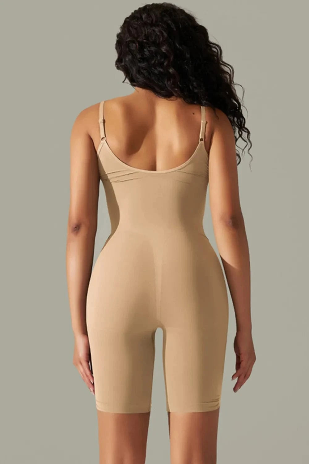 Spaghetti Strap Active Romper - ShalayeFashion