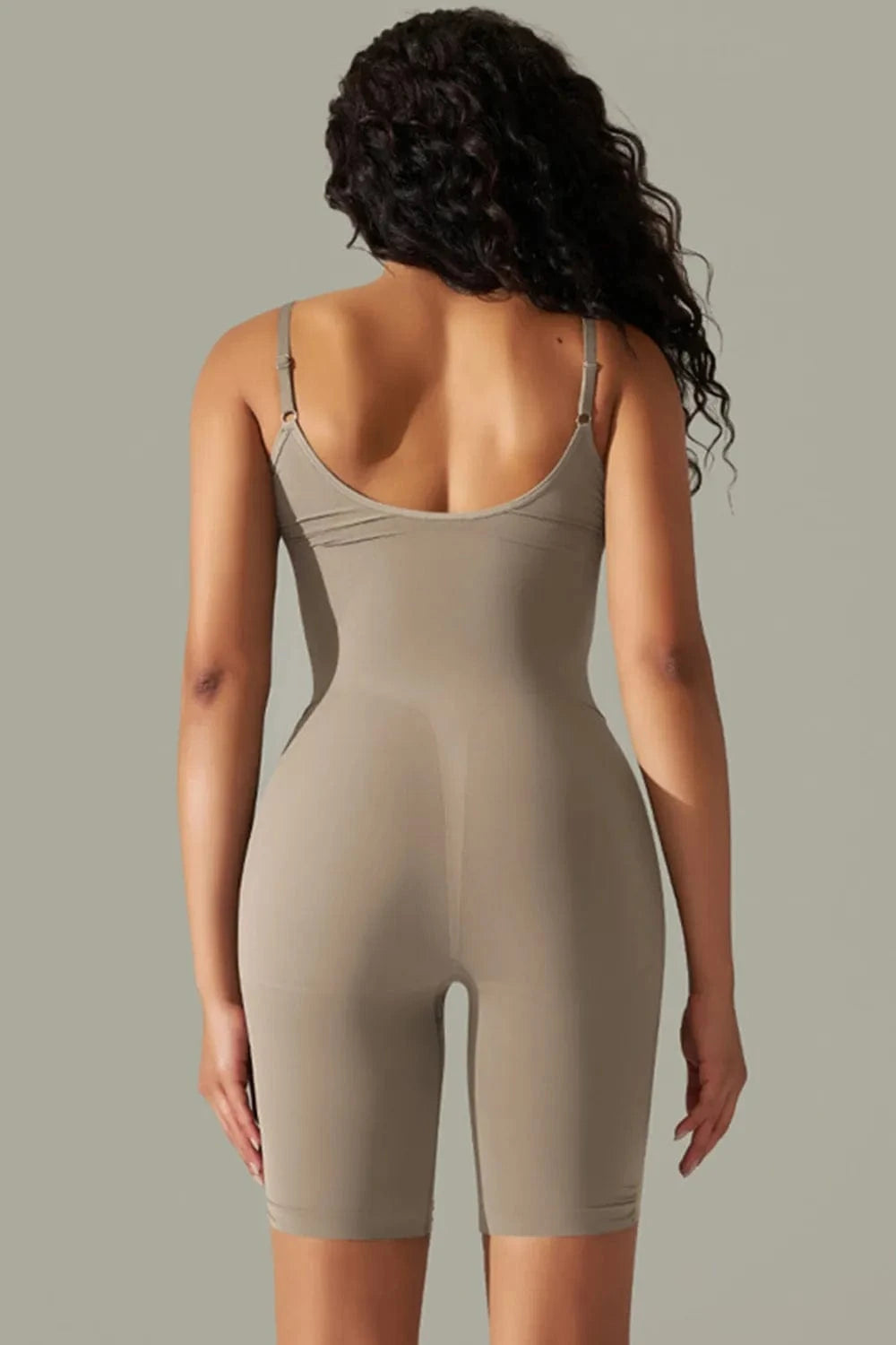 Spaghetti Strap Active Romper - ShalayeFashion