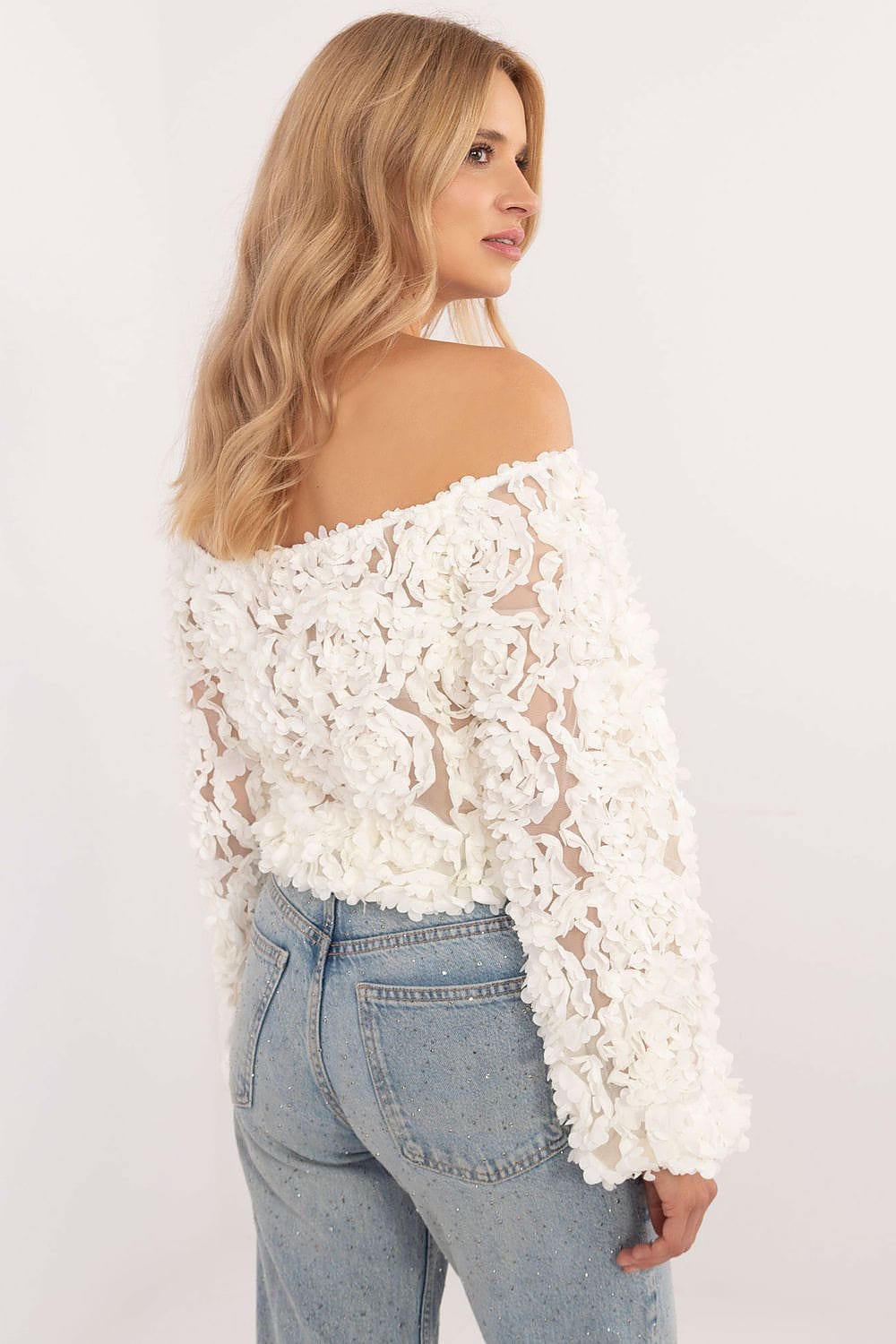 Spanish Style Blouse Off Shoulder Short - ShalayeFashion
