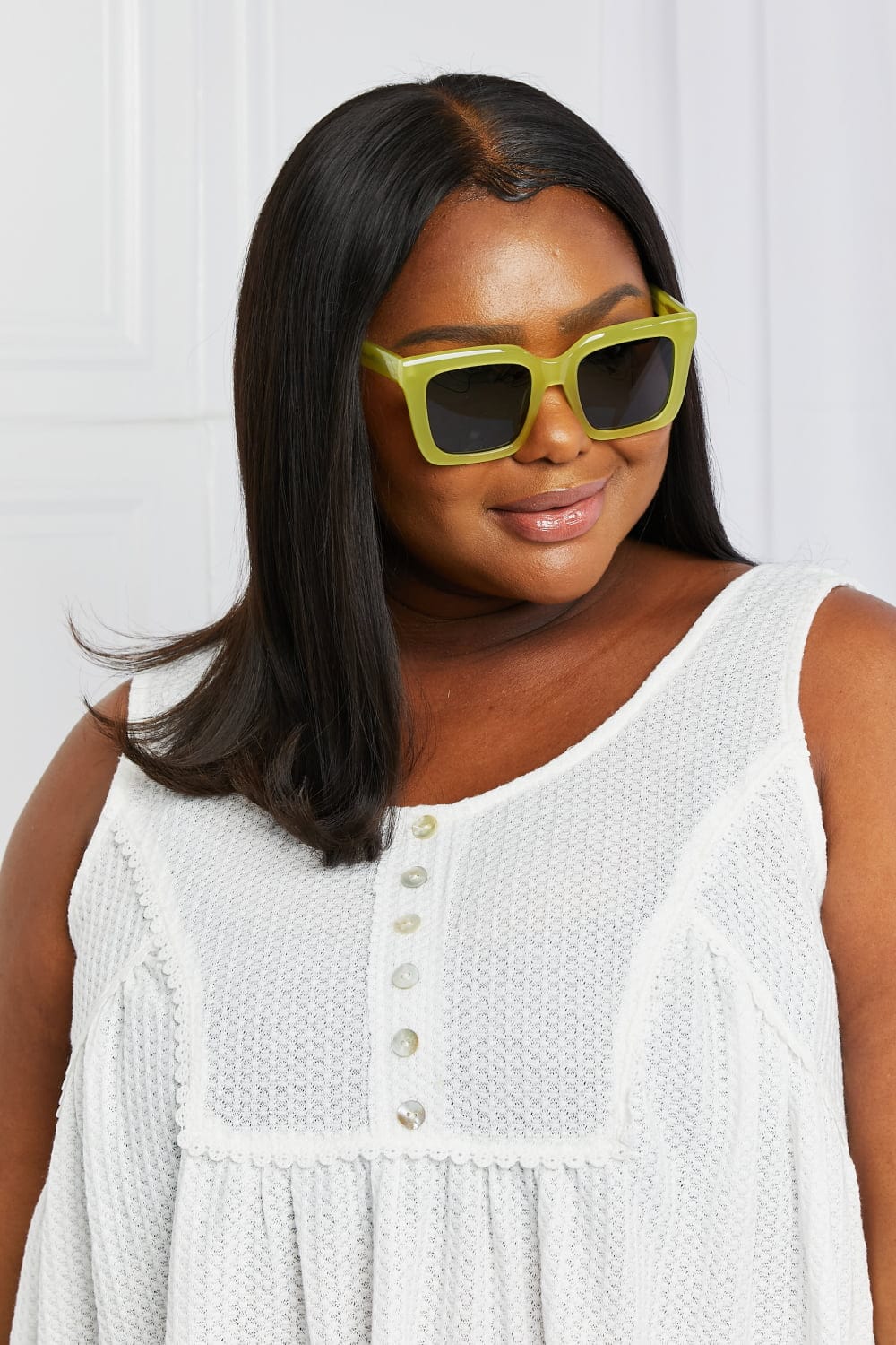 Square TAC Polarization Lens Sunglasses - ShalayeFashion