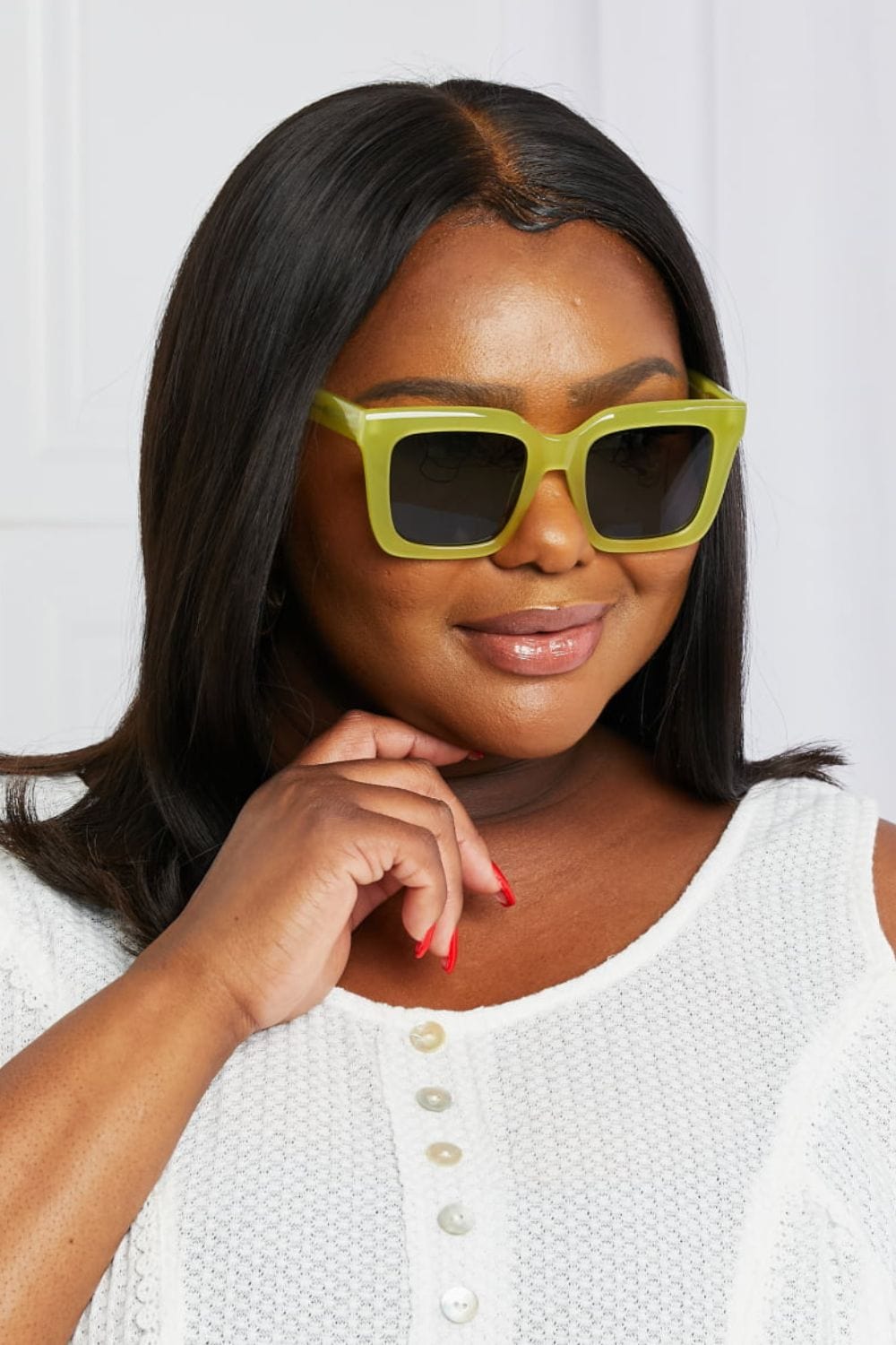 Square TAC Polarization Lens Sunglasses - ShalayeFashion