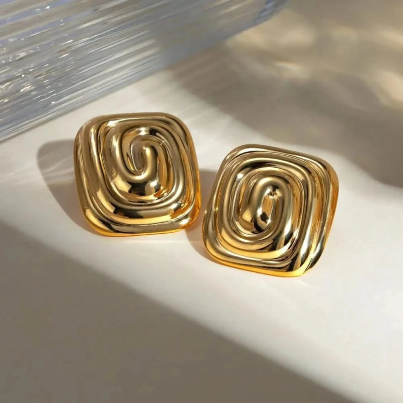 Stainless Steel Stud Earrings - ShalayeFashion
