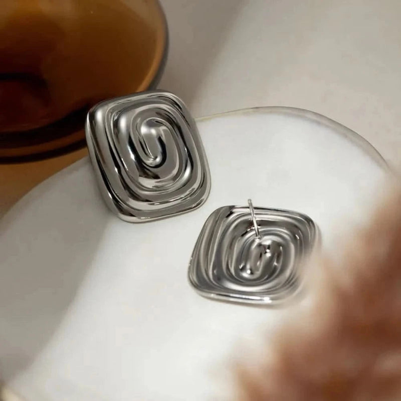Stainless Steel Stud Earrings - ShalayeFashion