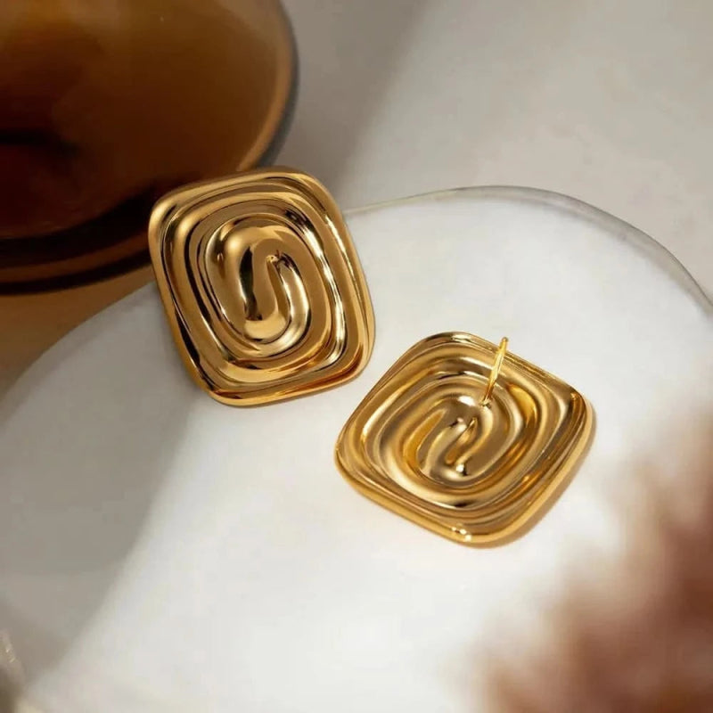 Stainless Steel Stud Earrings - ShalayeFashion