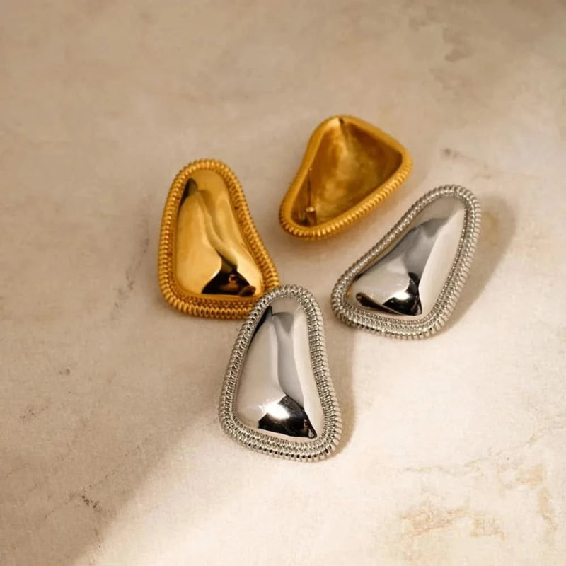Stainless Steel Stud Earrings - ShalayeFashion