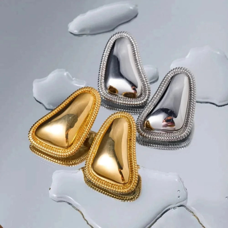 Stainless Steel Stud Earrings - ShalayeFashion