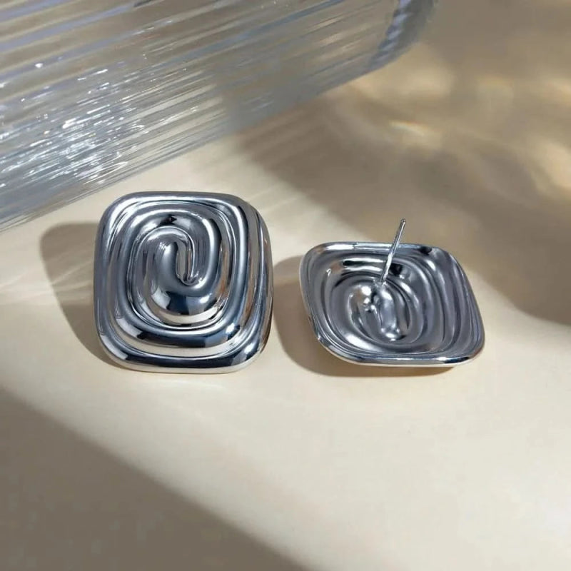 Stainless Steel Stud Earrings - ShalayeFashion