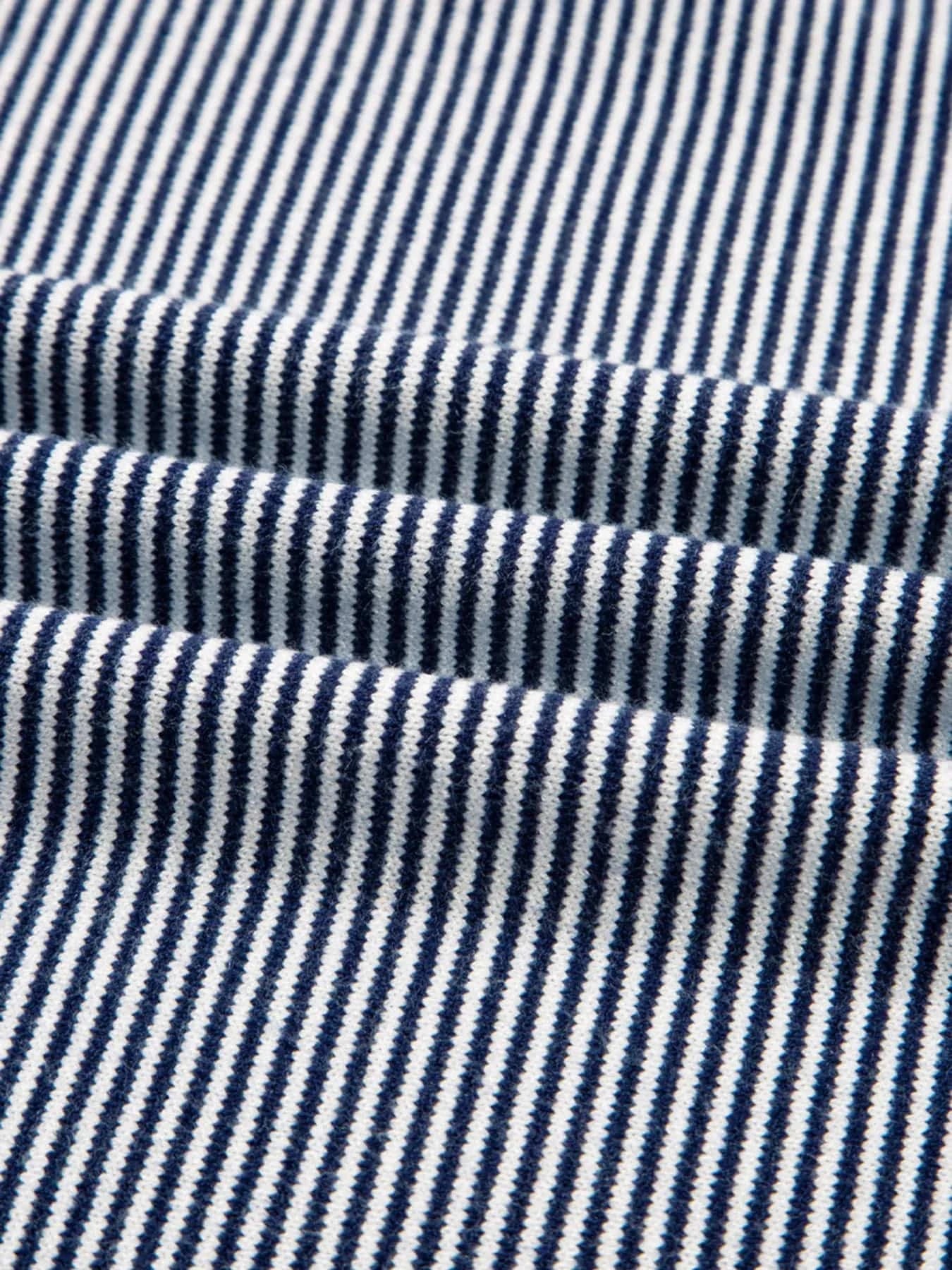 Stripe Dolman Oversize Tunic Sweater - ShalayeFashion