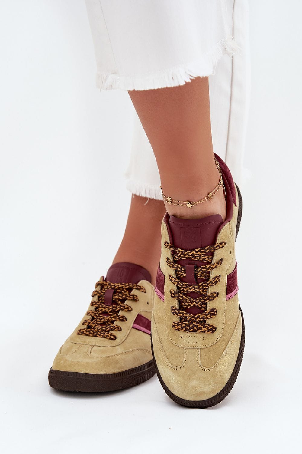 Suede Sneakers Platform HI - POLY System - ShalayeFashion