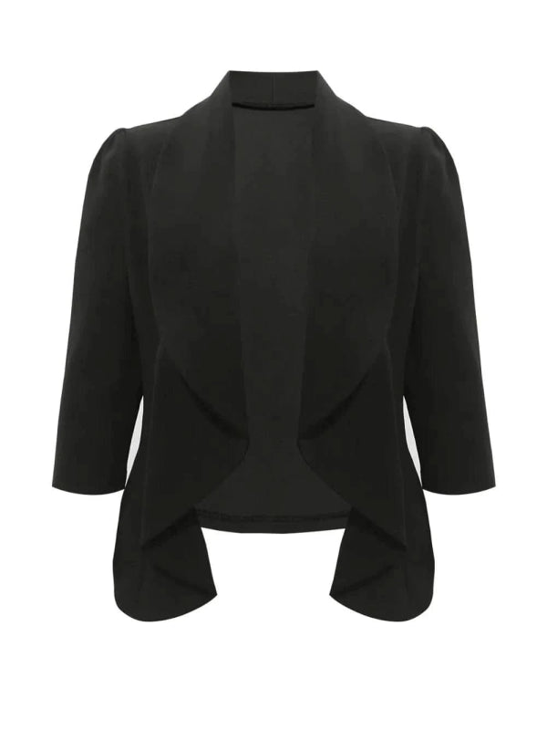 Three - Quarter Sleeve Blazer - ShalayeFashion