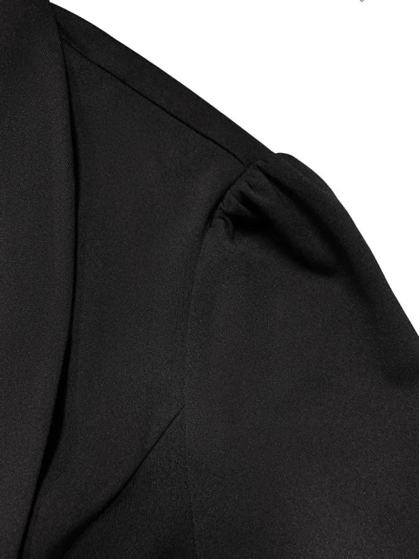 Three - Quarter Sleeve Blazer - ShalayeFashion