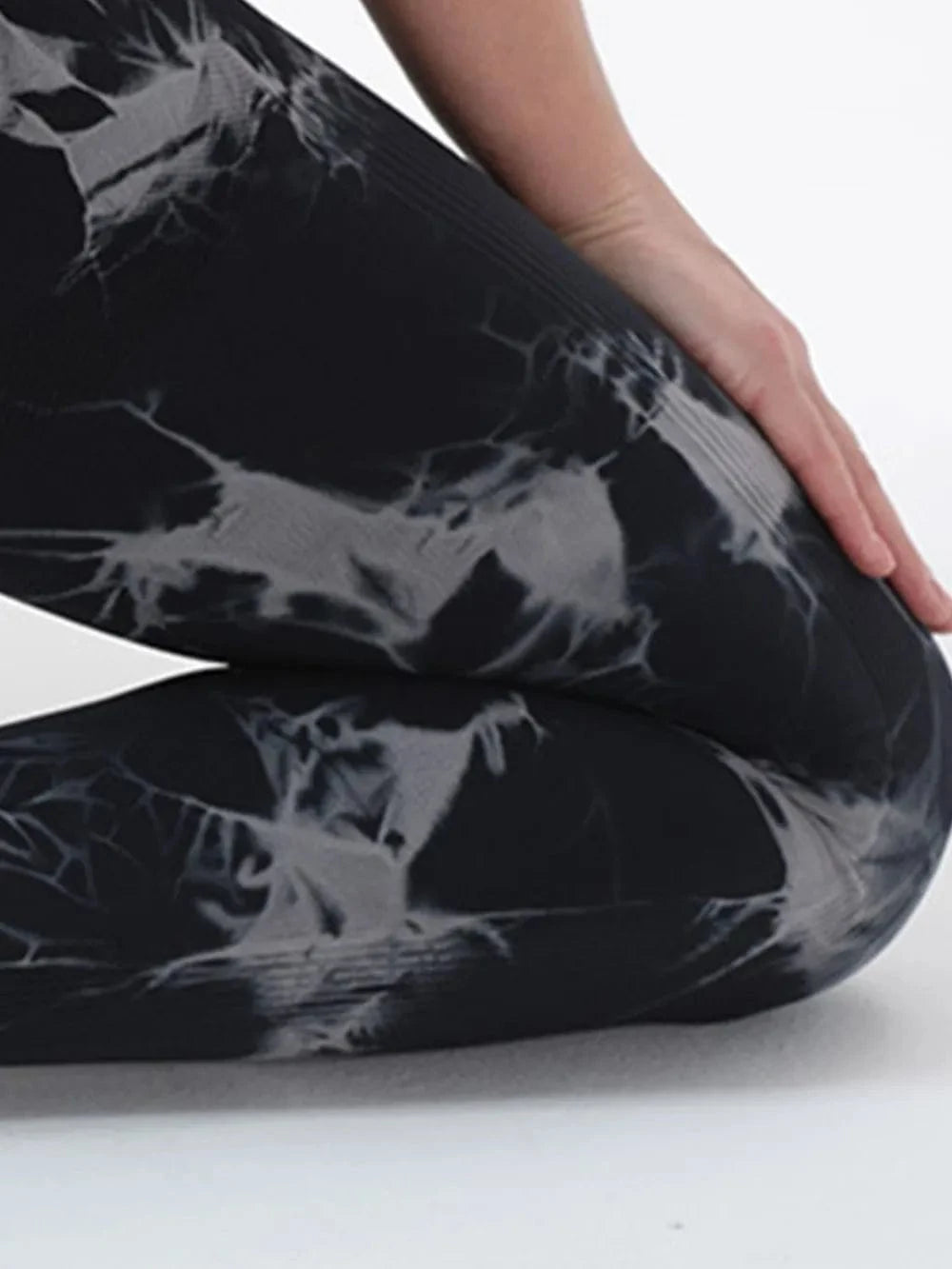 Tie - Dye High Waist Active Leggings - ShalayeFashion