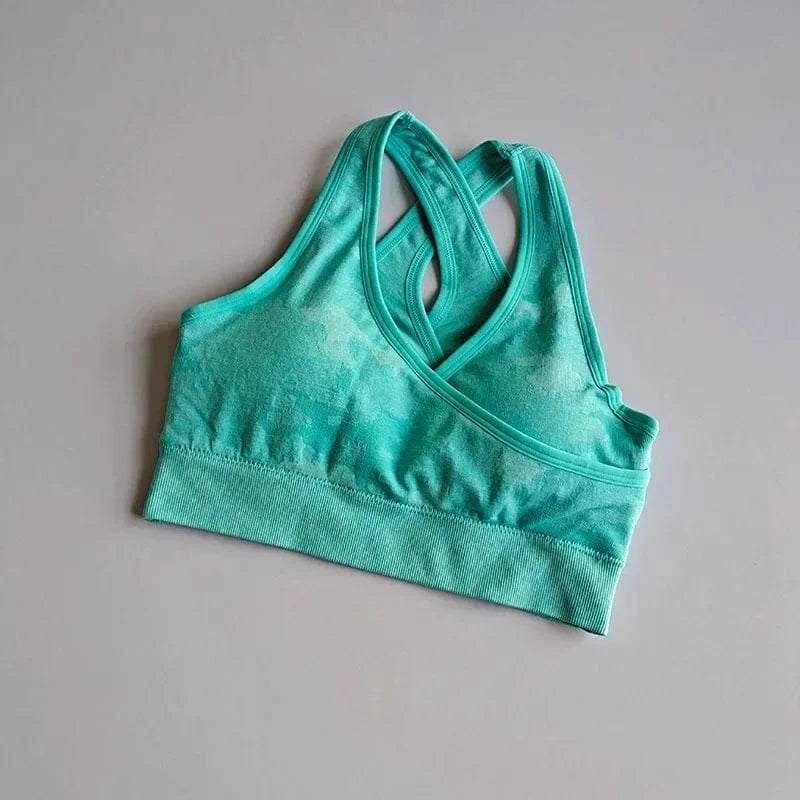 Tie Dye Yoga Set Women Two Piece - ShalayeFashion