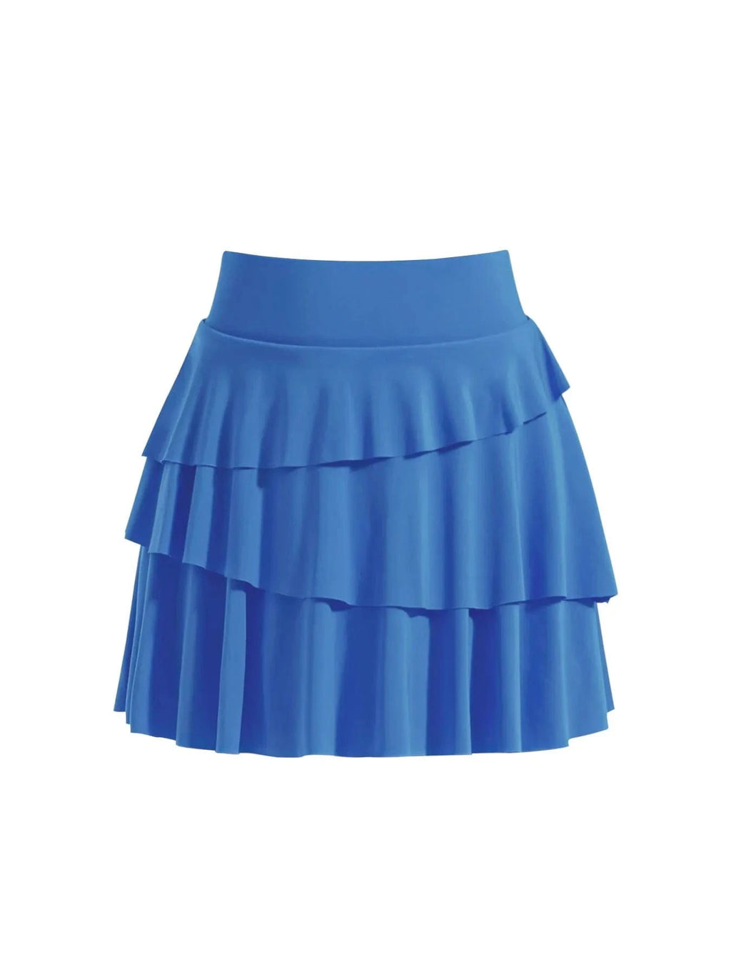 Tiered Ruffle Active Skort - ShalayeFashion