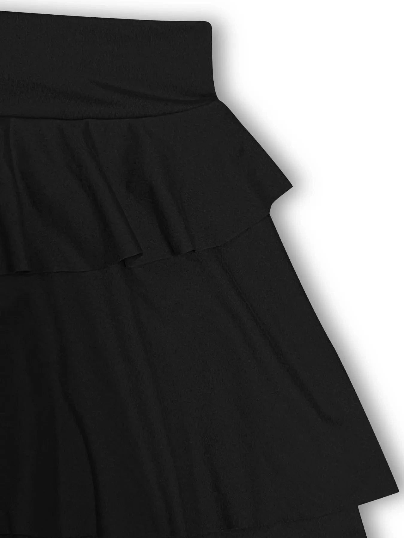 Tiered Ruffle Active Skort - ShalayeFashion