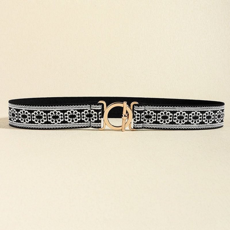 Toggle Clasp Elastic Belt - ShalayeFashion
