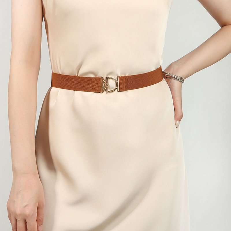 Toggle Clasp Elastic Belt - ShalayeFashion