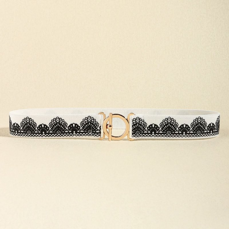 Toggle Clasp Elastic Belt - ShalayeFashion