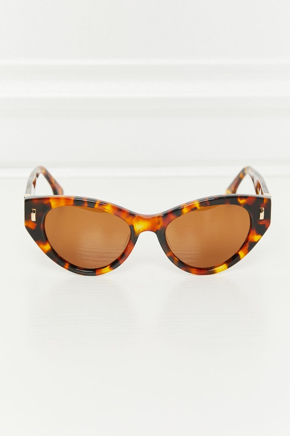 Tortoiseshell Acetate Frame Sunglasses - ShalayeFashion