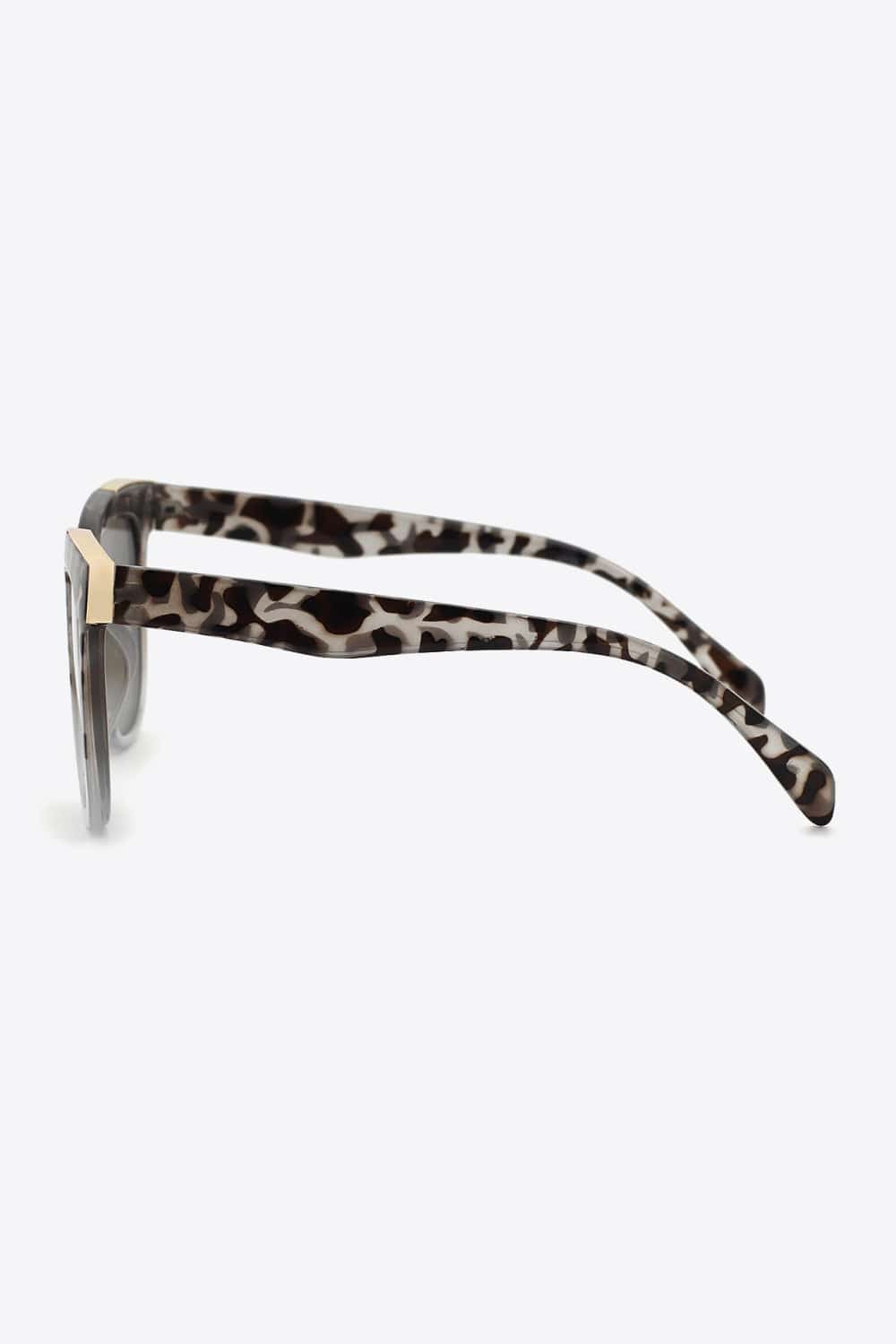 Tortoiseshell Polycarbonate Frame Full Rim Sunglasses - ShalayeFashion
