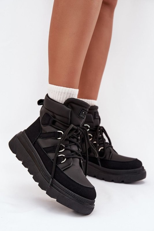 Trapper Shoes Women Platform Winter Lined - ShalayeFashion