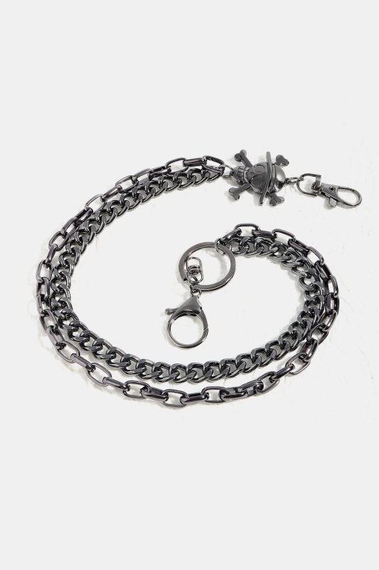 Treasure Point Shape Double Layer Alloy Belt - ShalayeFashion