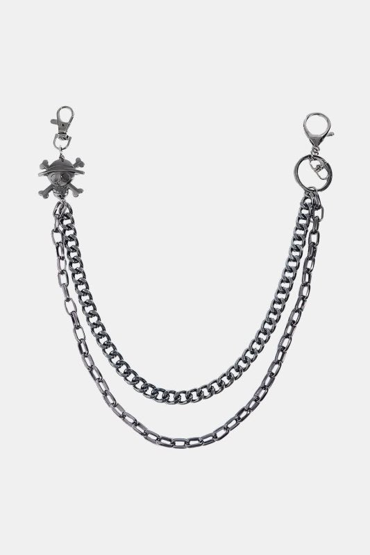 Treasure Point Shape Double Layer Alloy Belt - ShalayeFashion