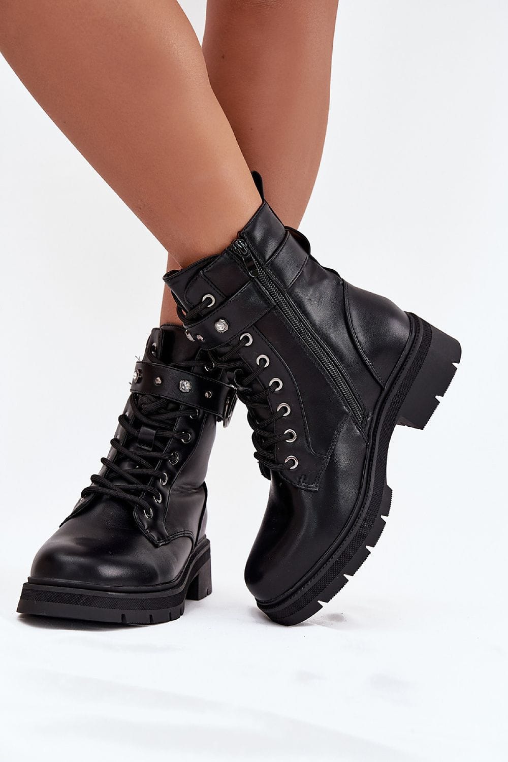 Urban Workery Boots Women Eco Leather - ShalayeFashion