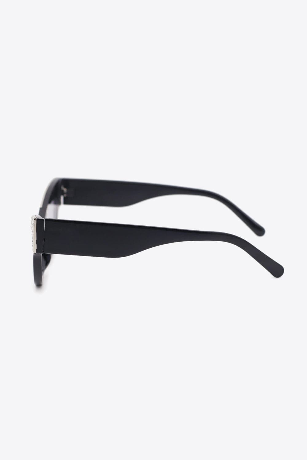 UV400 Rhinestone Trim Cat - Eye Sunglasses - ShalayeFashion