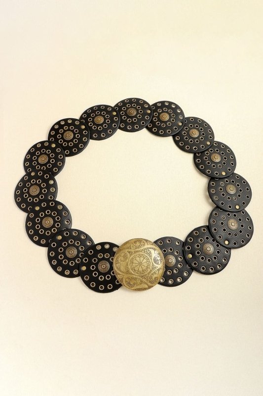 Vintage PU Leather Wide Belt - ShalayeFashion