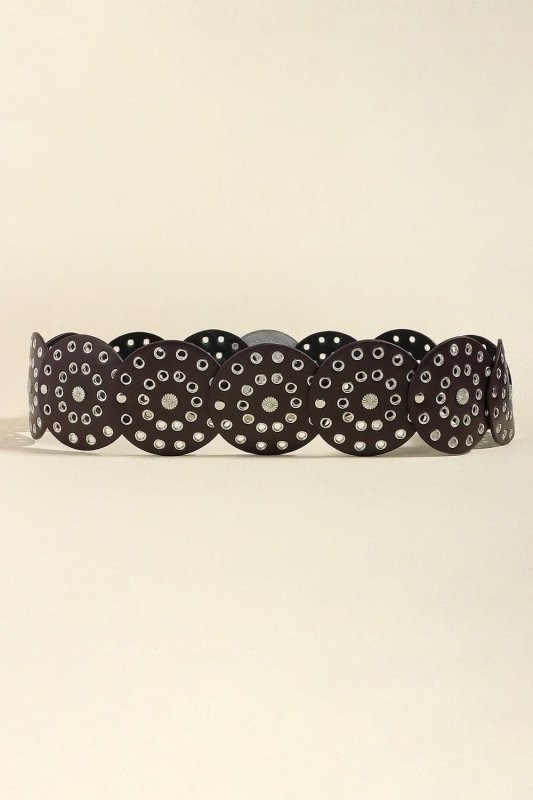 Vintage PU Leather Wide Belt - ShalayeFashion