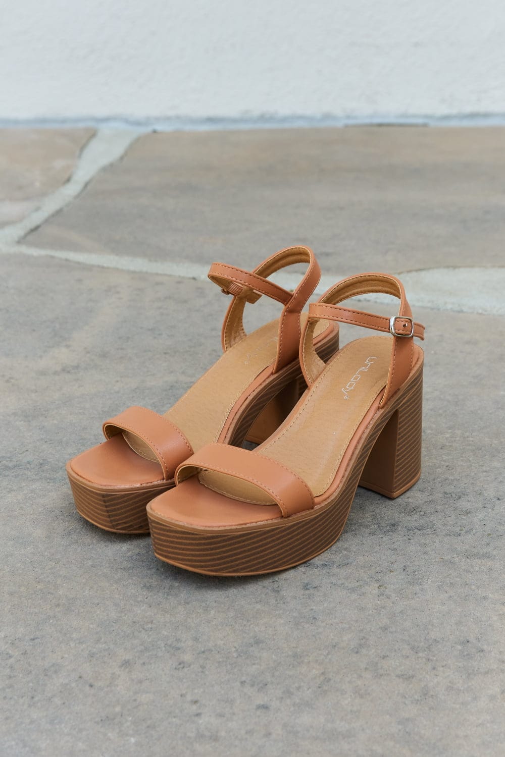 Weeboo Feel It Platform Heel Sandals - ShalayeFashion