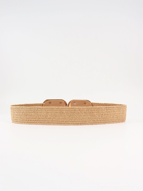 Wide Braid Belt - ShalayeFashion