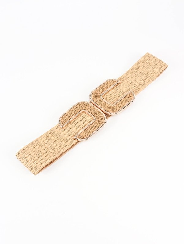 Wide Braid Belt - ShalayeFashion