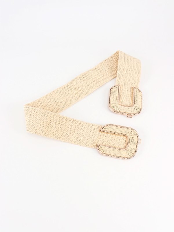 Wide Braid Belt - ShalayeFashion