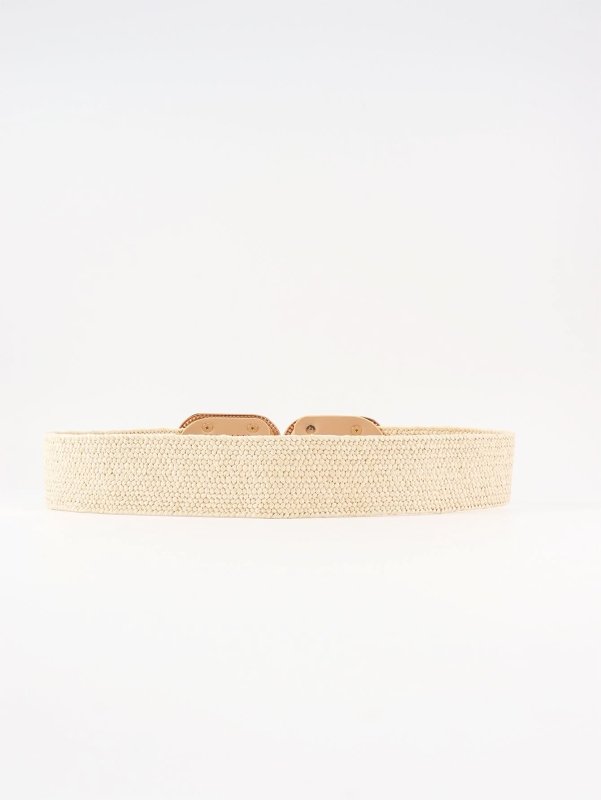 Wide Braid Belt - ShalayeFashion