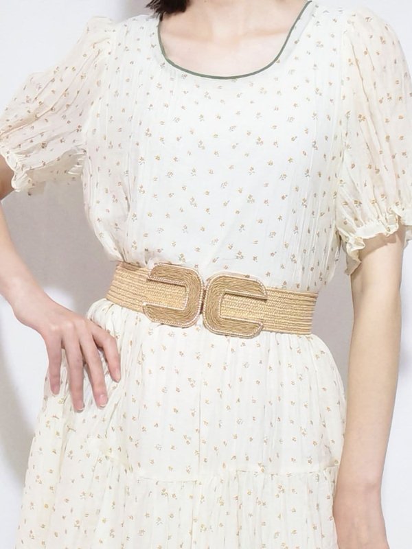 Wide Braid Belt - ShalayeFashion
