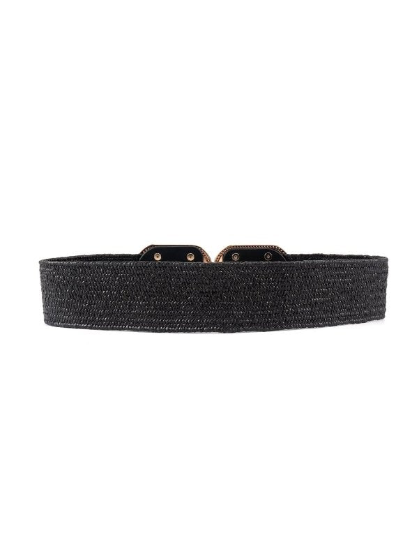 Wide Braid Belt - ShalayeFashion