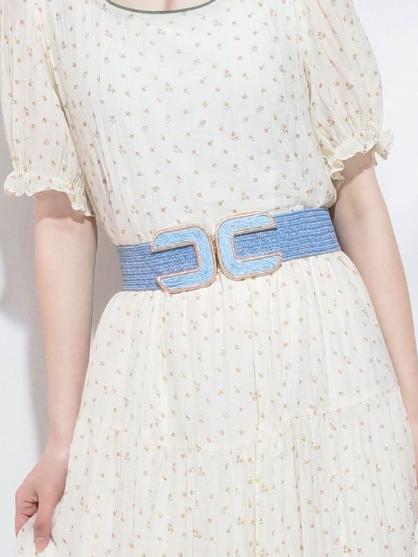 Wide Braid Belt - ShalayeFashion