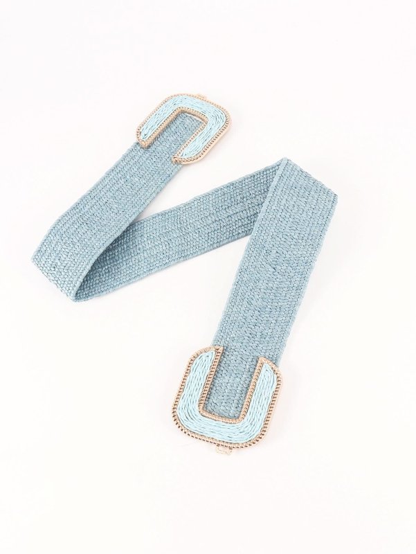 Wide Braid Belt - ShalayeFashion