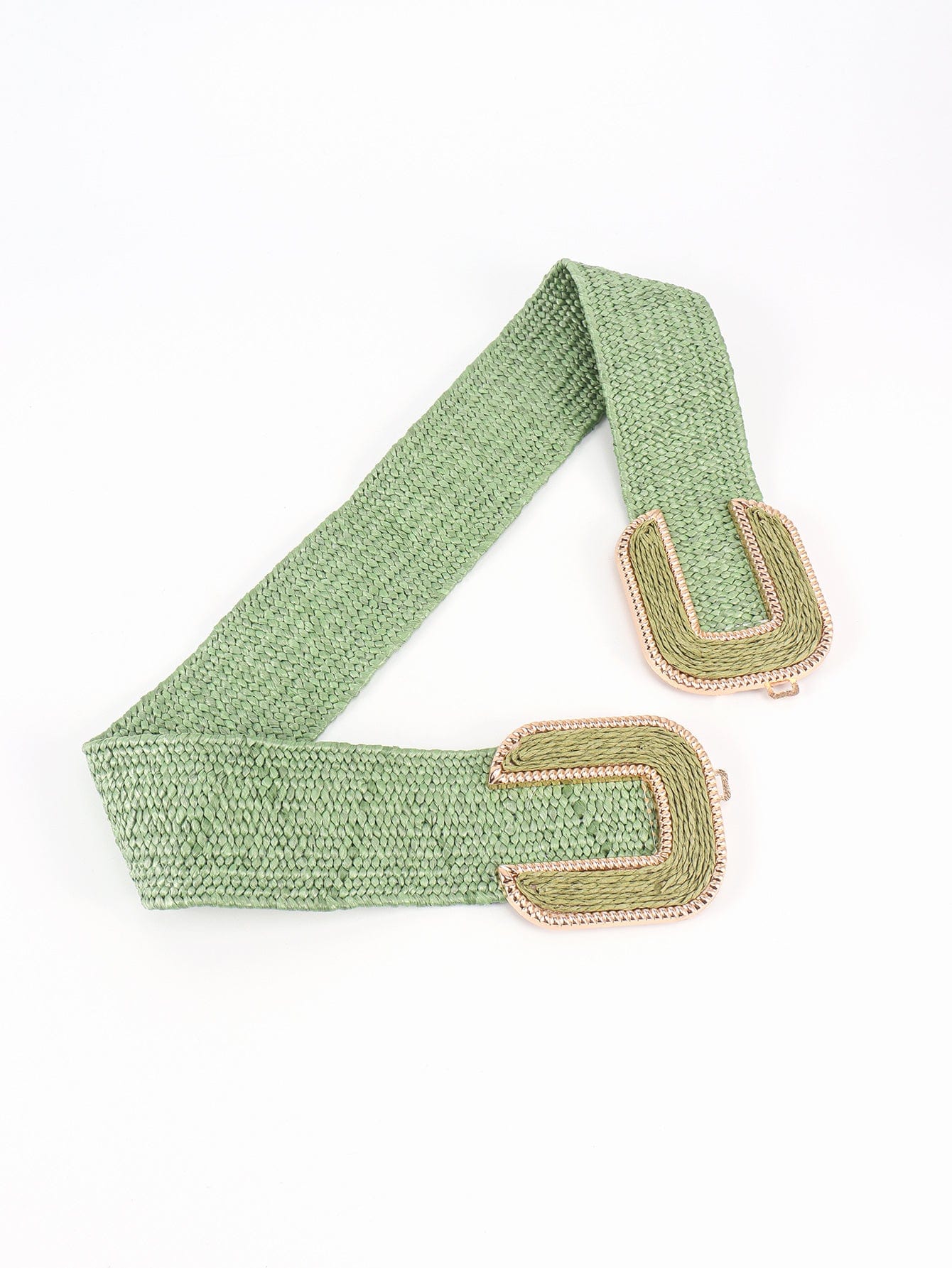 Wide Braid Belt - ShalayeFashion