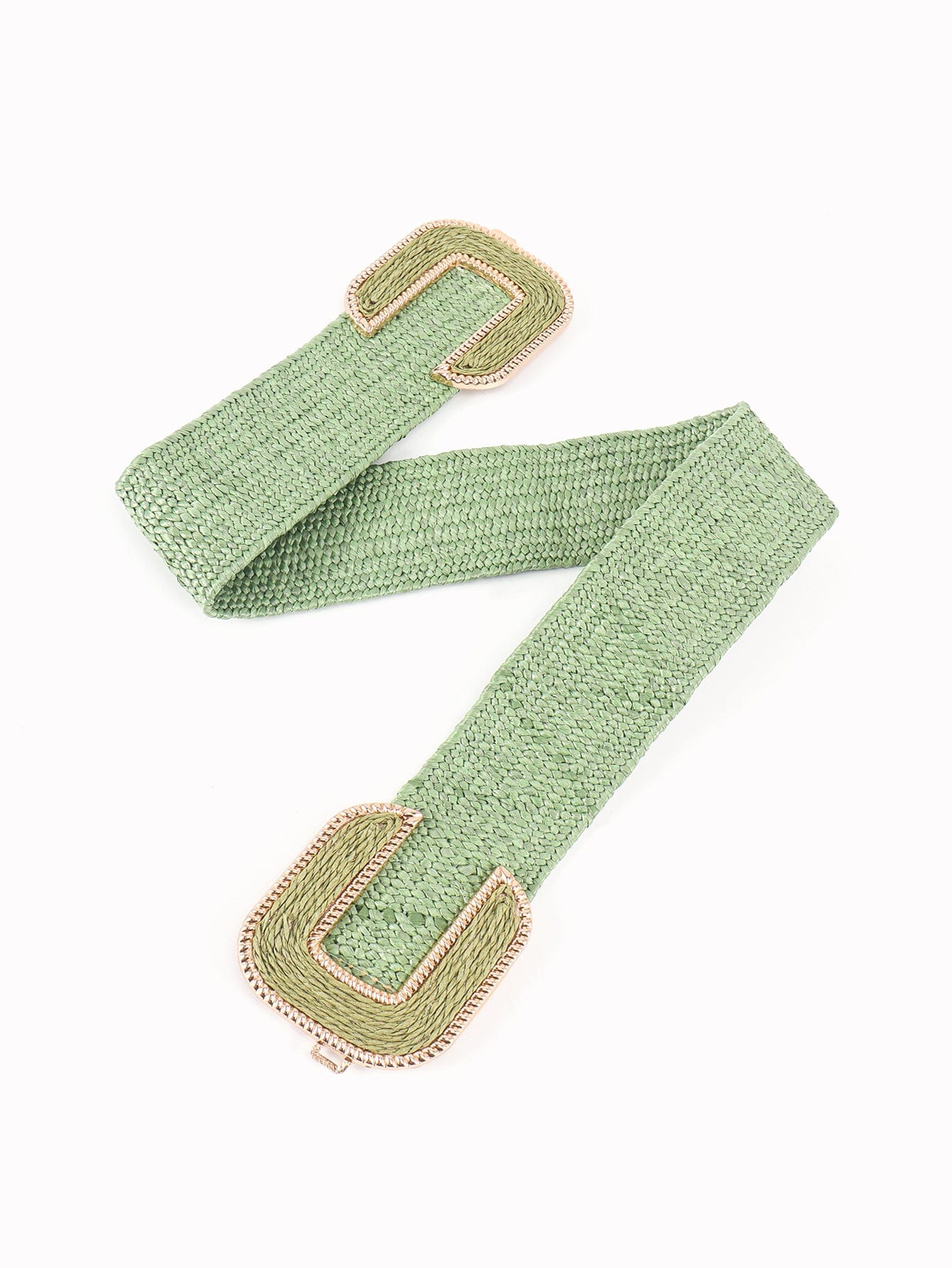 Wide Braid Belt - ShalayeFashion