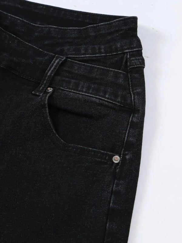 Wide Leg Jeans - ShalayeFashion