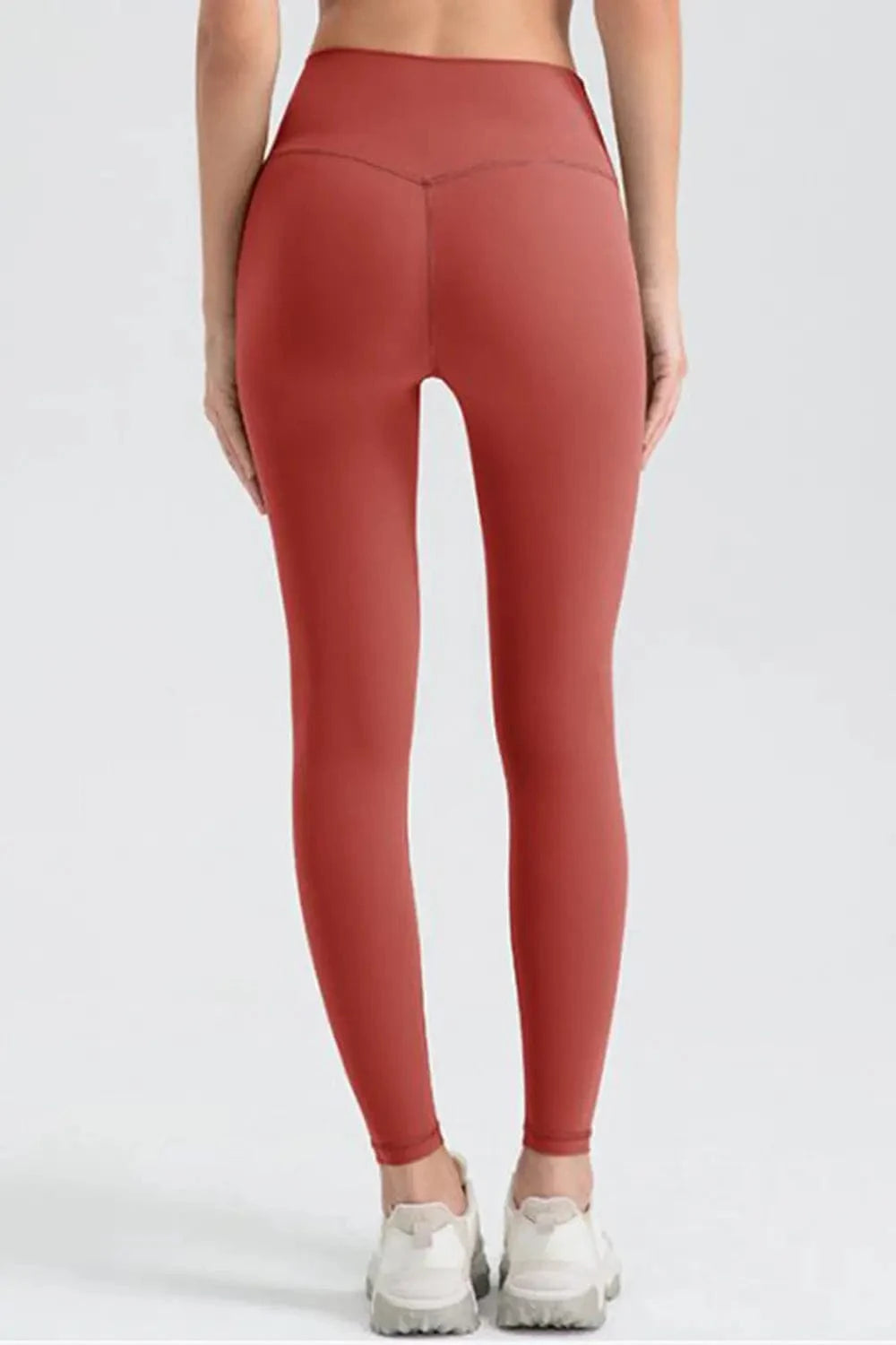 Wide Waistband Sport Leggings - ShalayeFashion