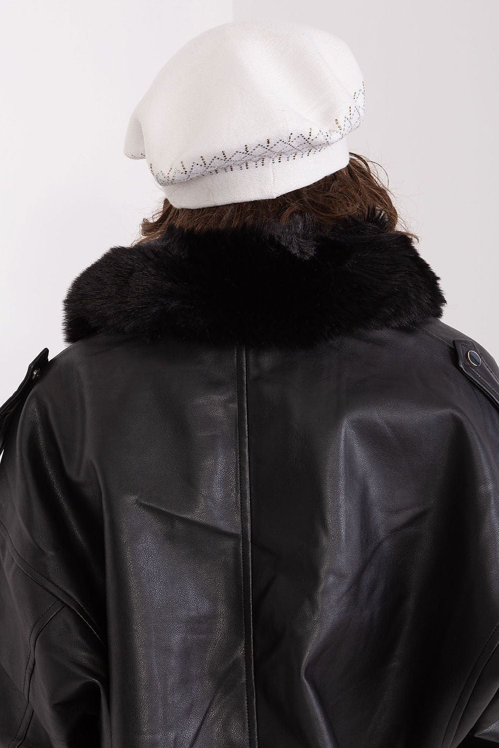 Women Beret Classic Shiny Application - ShalayeFashion