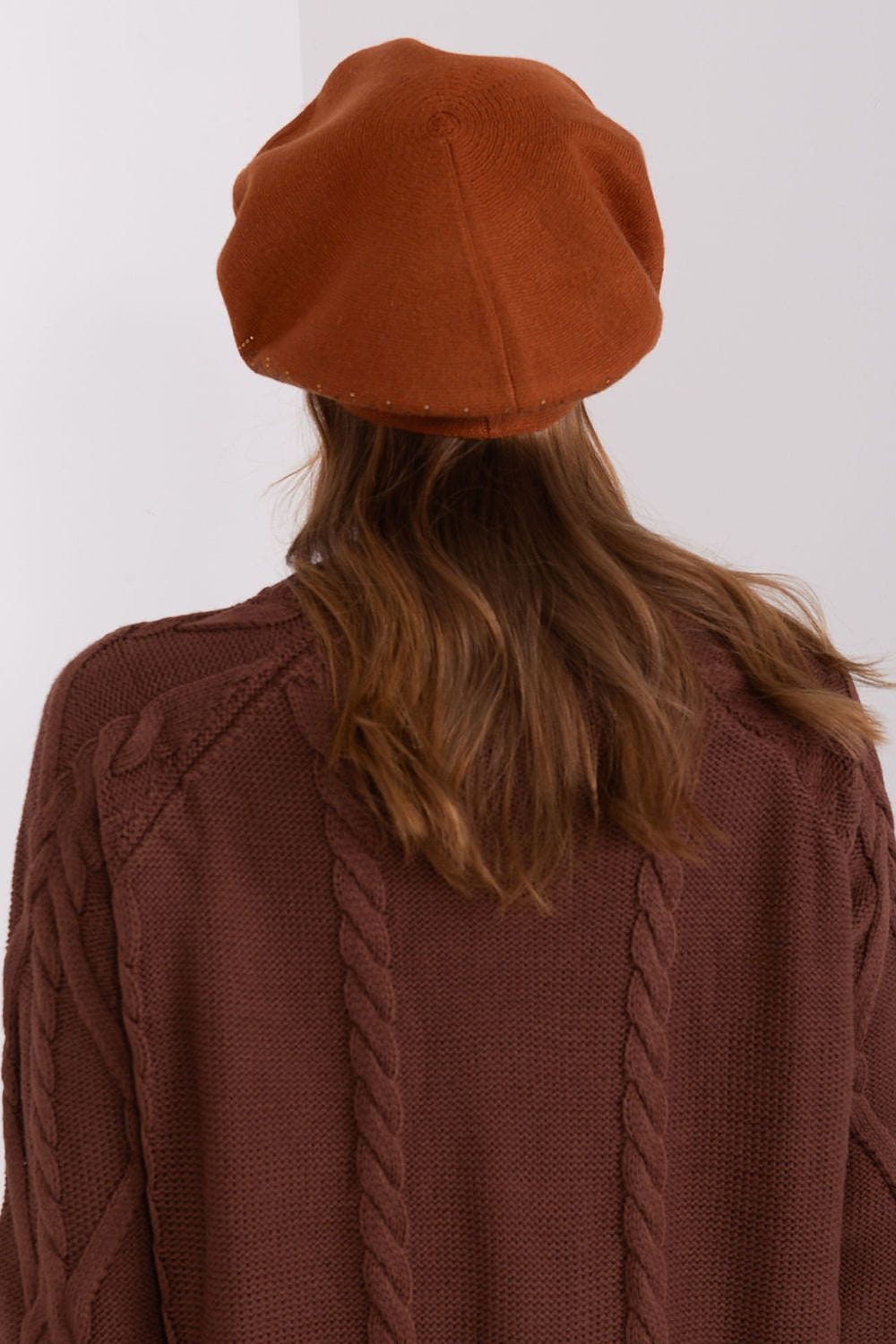 Women Beret Classic Shiny Application - ShalayeFashion