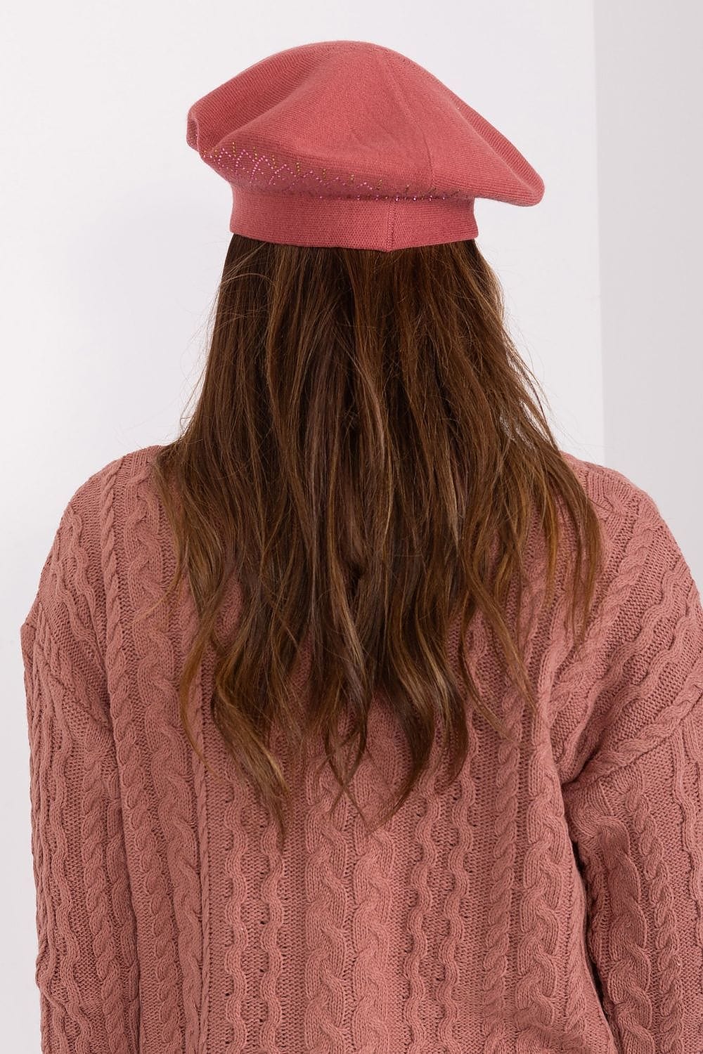 Women Beret Classic Shiny Application - ShalayeFashion